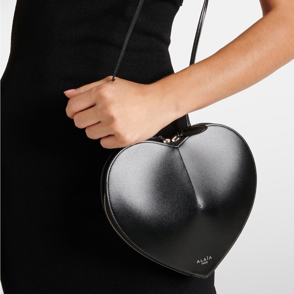 Alaïa Le Cœur leather shoulder bag